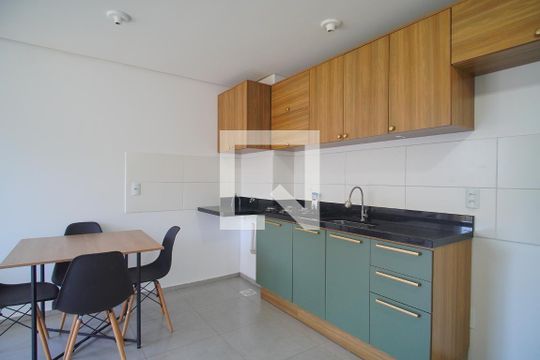 Sala/Cozinha de apartamento à venda com 2 quartos, 57m² em Primavera, Novo Hamburgo