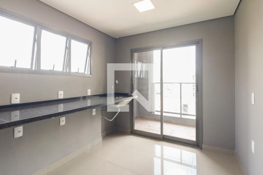 Condomínio - Lavanderia  de kitnet/studio para alugar com 1 quarto, 28m² em Vila Gomes Cardim, São Paulo