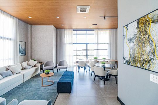 Área comum - Salão de festas de apartamento para alugar com 1 quarto, 39m² em Butantã, São Paulo