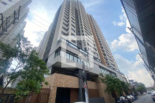Fachada de apartamento para alugar com 1 quarto, 40m² em Brás, São Paulo