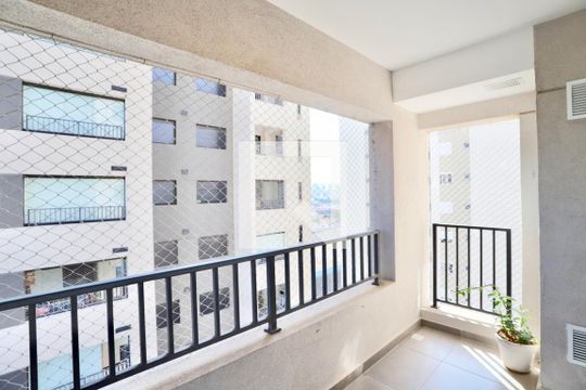 Varanda de apartamento para alugar com 1 quarto, 40m² em Brás, São Paulo