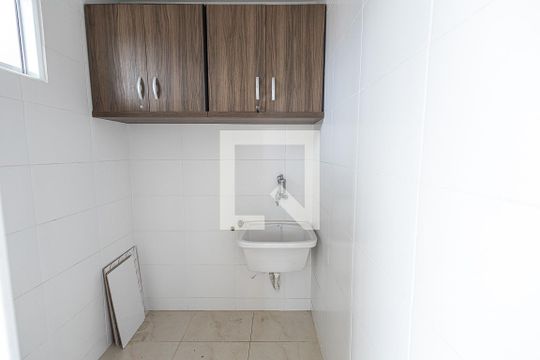 Area de serviço de apartamento à venda com 3 quartos, 110m² em Santa Mônica, Belo Horizonte