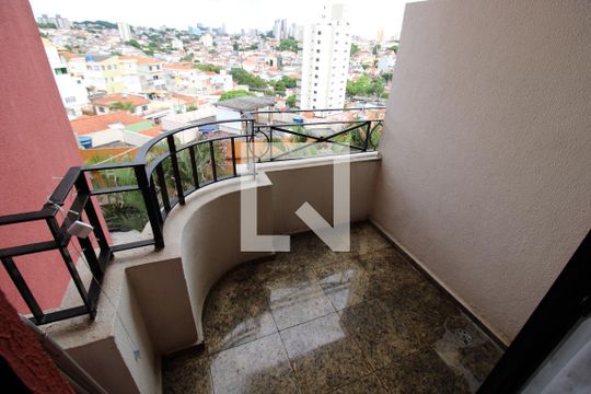 Sala -  Varanda de apartamento para alugar com 2 quartos, 75m² em Jardim Paraíso, São Paulo