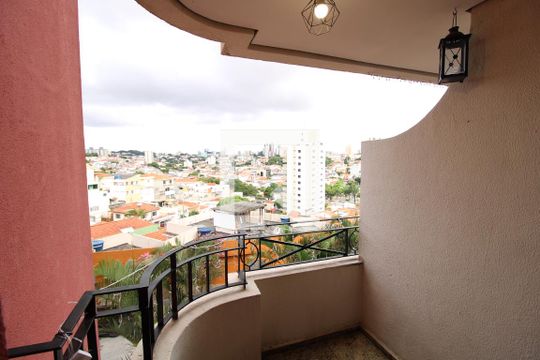 Sala -  Varanda de apartamento para alugar com 2 quartos, 75m² em Jardim Paraíso, São Paulo