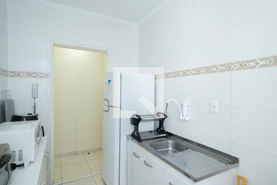 Cozinha de apartamento à venda com 2 quartos, 56m² em Vila Rica, São Bernardo do Campo
