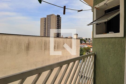 Suíte - Varanda de apartamento à venda com 1 quarto, 67m² em Vila Curuca, Santo André