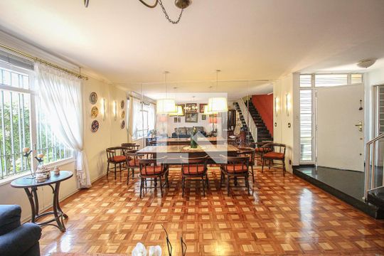 Sala de casa para alugar com 5 quartos, 290m² em Vila Mariana, São Paulo
