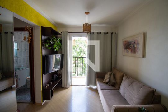 Sala de apartamento à venda com 3 quartos, 57m² em Jardim Norma, São Paulo