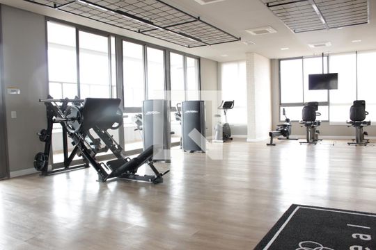 Área comum - Academia de apartamento para alugar com 1 quarto, 50m² em Jardim Vera Cruz, São Paulo