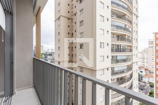 Varanda de kitnet/studio à venda com 1 quarto, 39m² em Vila Mariana, São Paulo