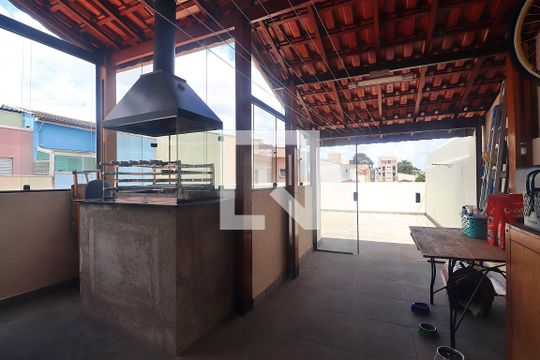 Área de Serviço de apartamento à venda com 2 quartos, 100m² em Parque das Nações, Santo André