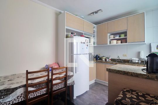 Cozinha de apartamento à venda com 2 quartos, 100m² em Parque das Nações, Santo André