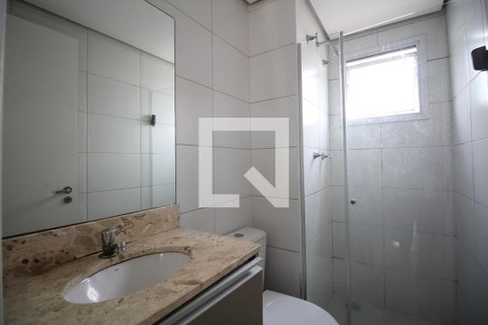 Banheiro da Suite 1 de apartamento à venda com 4 quartos, 55m² em Liberdade, São Paulo