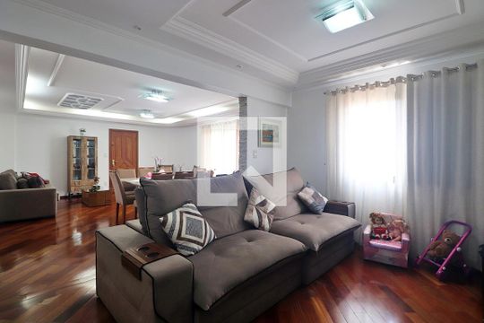 Sala de apartamento à venda com 3 quartos, 143m² em Vila Guiomar, Santo André
