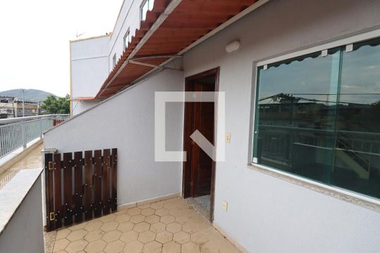 Varanda da Sala de apartamento para alugar com 2 quartos, 52m² em Galo Branco, São Gonçalo