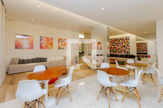 Área comum de apartamento para alugar com 3 quartos, 92m² em Jardim Dom Bosco, São Paulo