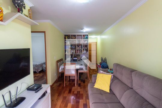 Sala de apartamento à venda com 2 quartos, 51m² em Vila Pierina, São Paulo