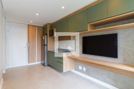 Sala de apartamento para alugar com 1 quarto, 29m² em Pinheiros, São Paulo