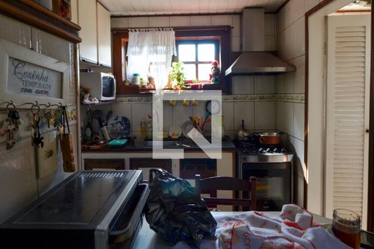 Cozinha de casa de condomínio à venda com 2 quartos, 80m² em Vargem Grande, Rio de Janeiro