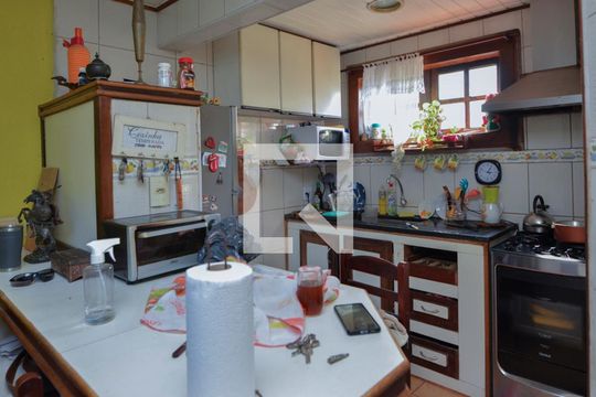 Cozinha de casa de condomínio à venda com 2 quartos, 80m² em Vargem Grande, Rio de Janeiro