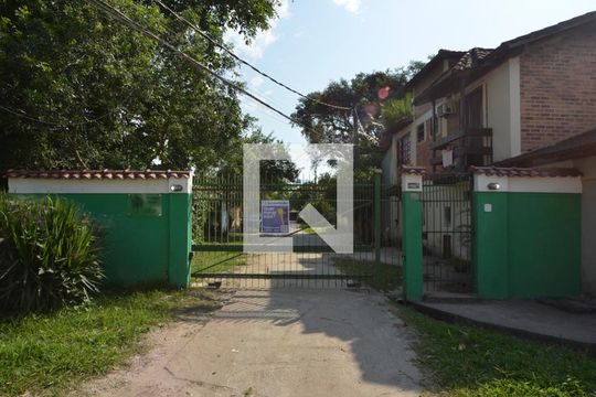 Fachada e portaria de casa de condomínio à venda com 2 quartos, 80m² em Vargem Grande, Rio de Janeiro
