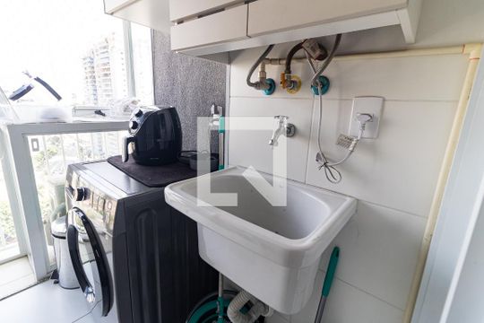 Lavanderia de apartamento para alugar com 2 quartos, 55m² em Vila Dom Pedro I, São Paulo