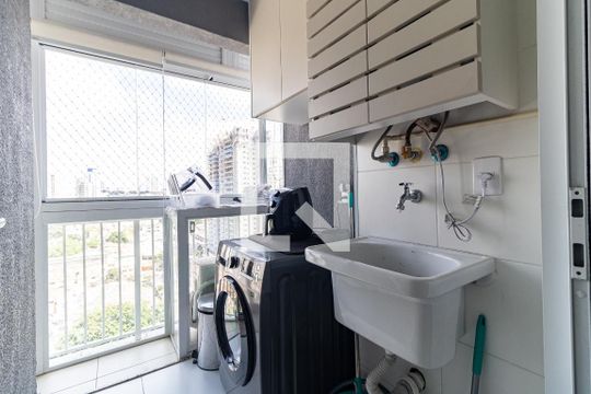 Lavanderia de apartamento para alugar com 2 quartos, 55m² em Vila Dom Pedro I, São Paulo