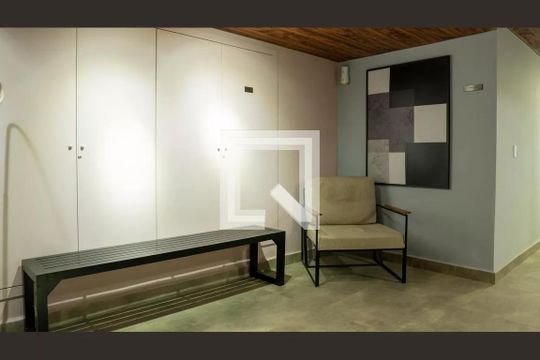 Área Comum - Hall de Entrada de apartamento à venda com 1 quarto, 25m² em Vila Buarque, São Paulo