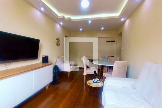 Sala de apartamento à venda com 3 quartos, 75m² em Jardim Botânico, Rio de Janeiro