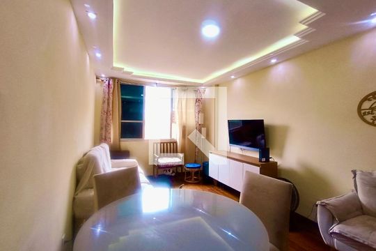 Sala de apartamento à venda com 3 quartos, 75m² em Jardim Botânico, Rio de Janeiro
