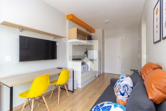 Sala  de apartamento à venda com 1 quarto, 33m² em Ipiranga, São Paulo