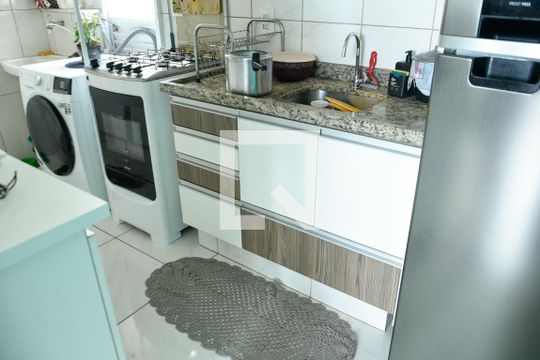 Cozinha de apartamento para alugar com 2 quartos, 57m² em Parque Euclides Miranda, Sumaré