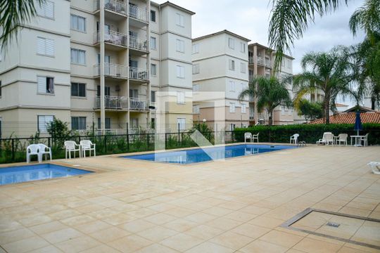 Área comum - Piscina de apartamento para alugar com 2 quartos, 57m² em Parque Euclides Miranda, Sumaré