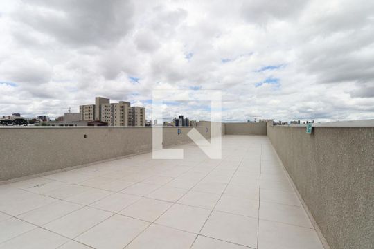 Terraço de kitnet/studio para alugar com 1 quarto, 22m² em Rebouças, Curitiba