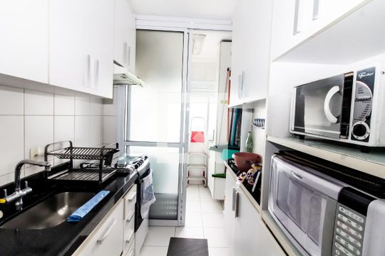Cozinha de apartamento à venda com 3 quartos, 65m² em Jaguaré, São Paulo