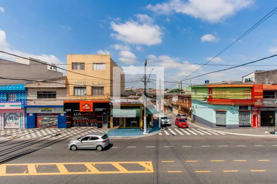 Vista do Quarto de casa para alugar com 1 quarto, 45m² em Jardim Adutora, São Paulo