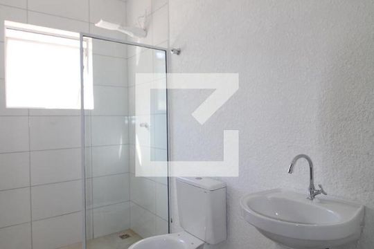 Banheiro de kitnet/studio à venda com 1 quarto, 25m² em Cidade Universitária, Campinas