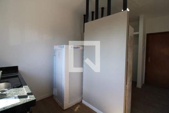 Cozinha de kitnet/studio à venda com 1 quarto, 20m² em Cidade Universitária, Campinas