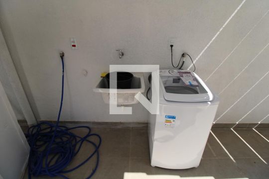Área de Serviço  de kitnet/studio à venda com 1 quarto, 25m² em Cidade Universitária, Campinas