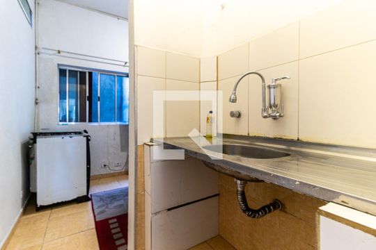 Cozinha de apartamento à venda com 1 quarto, 40m² em Campos Elíseos, São Paulo