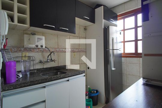 Cozinha de apartamento para alugar com 1 quarto, 60m² em Petrópolis, Porto Alegre