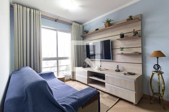 Sala de apartamento à venda com 3 quartos, 79m² em Aclimação, São Paulo