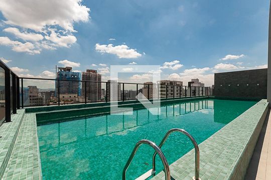 Área comum - Piscina de apartamento para alugar com 1 quarto, 25m² em Perdizes, São Paulo