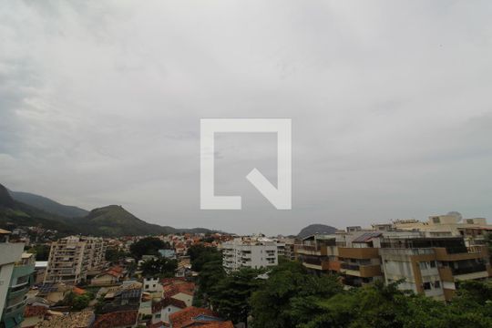 Terraço - Vista de apartamento à venda com 3 quartos, 180m² em Freguesia (jacarepaguá), Rio de Janeiro