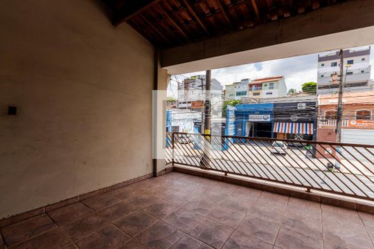 Varanda do Quarto 1 de casa à venda com 3 quartos, 230m² em Vila Curuca, Santo André
