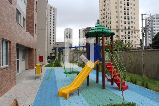 Área comum - Playground de apartamento para alugar com 2 quartos, 40m² em Várzea da Barra Funda, São Paulo