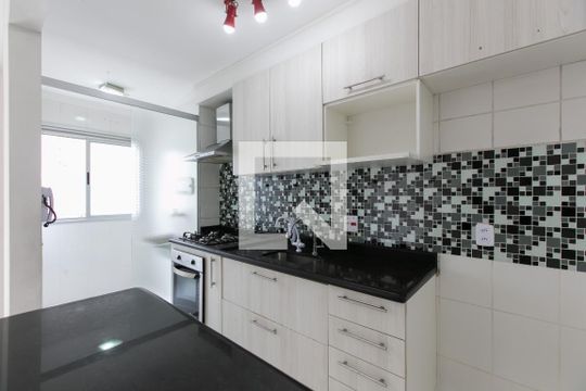 Cozinha - Armários de apartamento para alugar com 2 quartos, 52m² em Cidade Líder, São Paulo