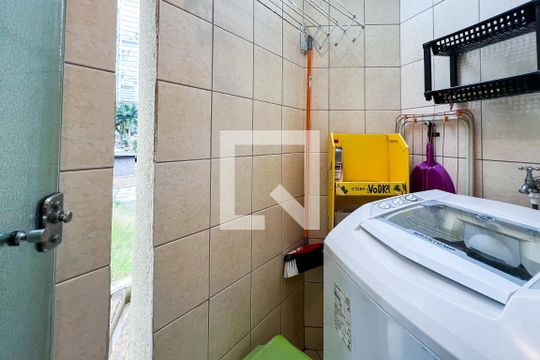 Área de Serviço de apartamento à venda com 1 quarto, 46m² em Vila Nova Conceição, São Paulo
