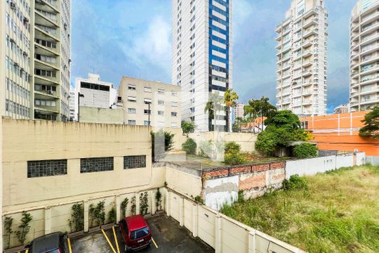 Vista de apartamento à venda com 1 quarto, 46m² em Vila Nova Conceição, São Paulo