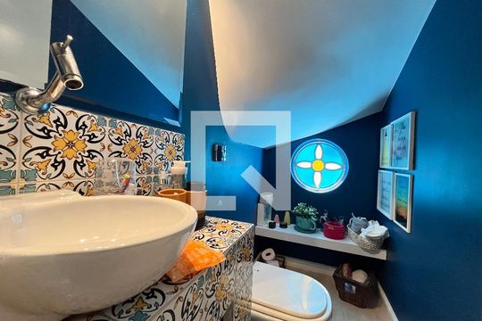 Lavabo de casa à venda com 4 quartos, 155m² em Jardim Brasil (zona Sul), São Paulo